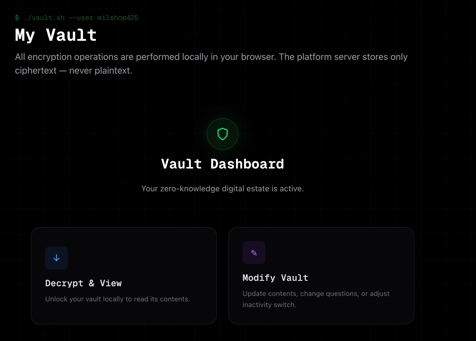 PingVaults - Screenshot 3 showing product features and functionality