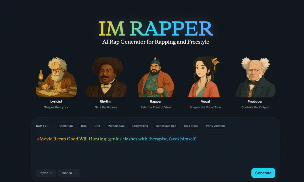 AI Rapper gallery image