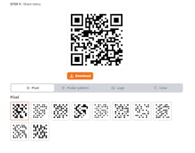Free hosting for PDF menu gallery image