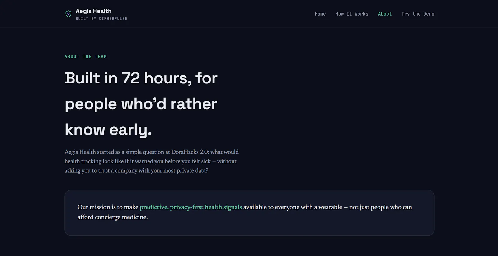 Aegis Health screenshot 4