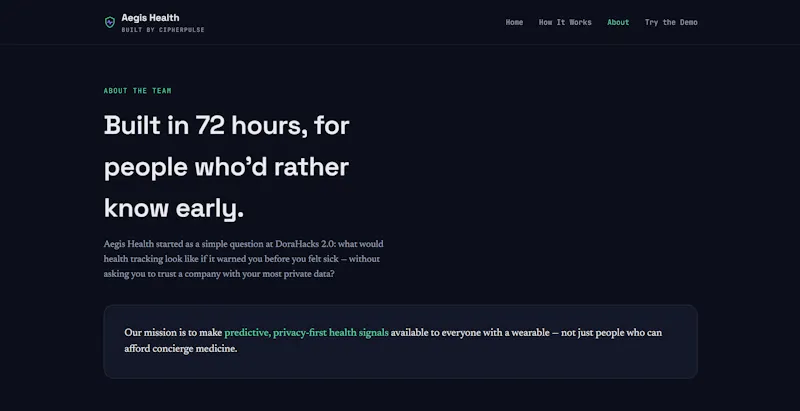 Aegis Health screenshot 4