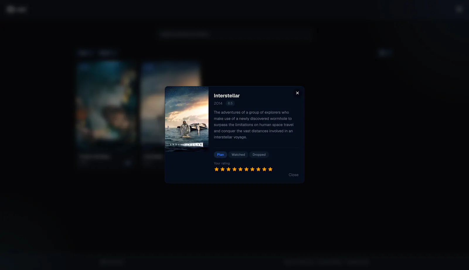 Minimalist Movie Tracker screenshot 2