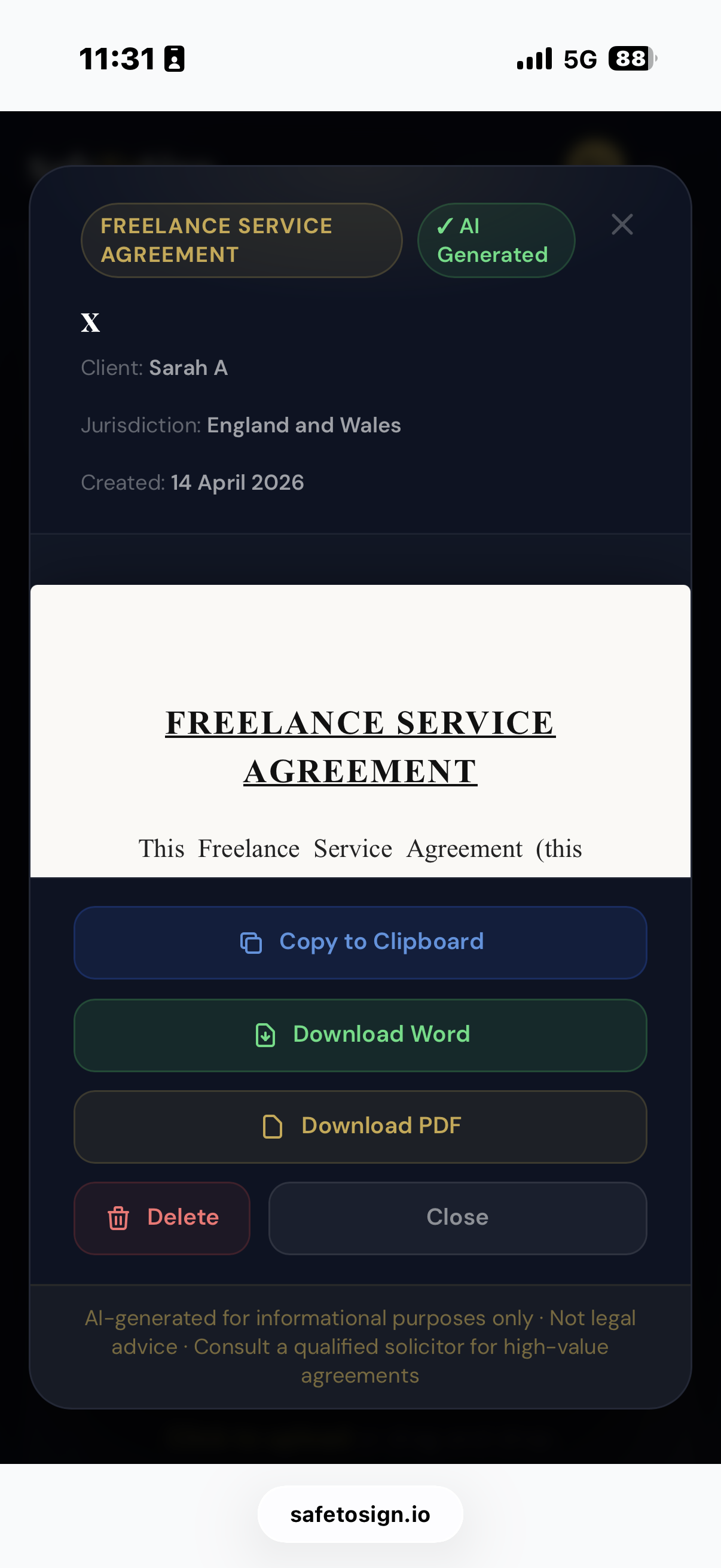 SafeToSign gallery image