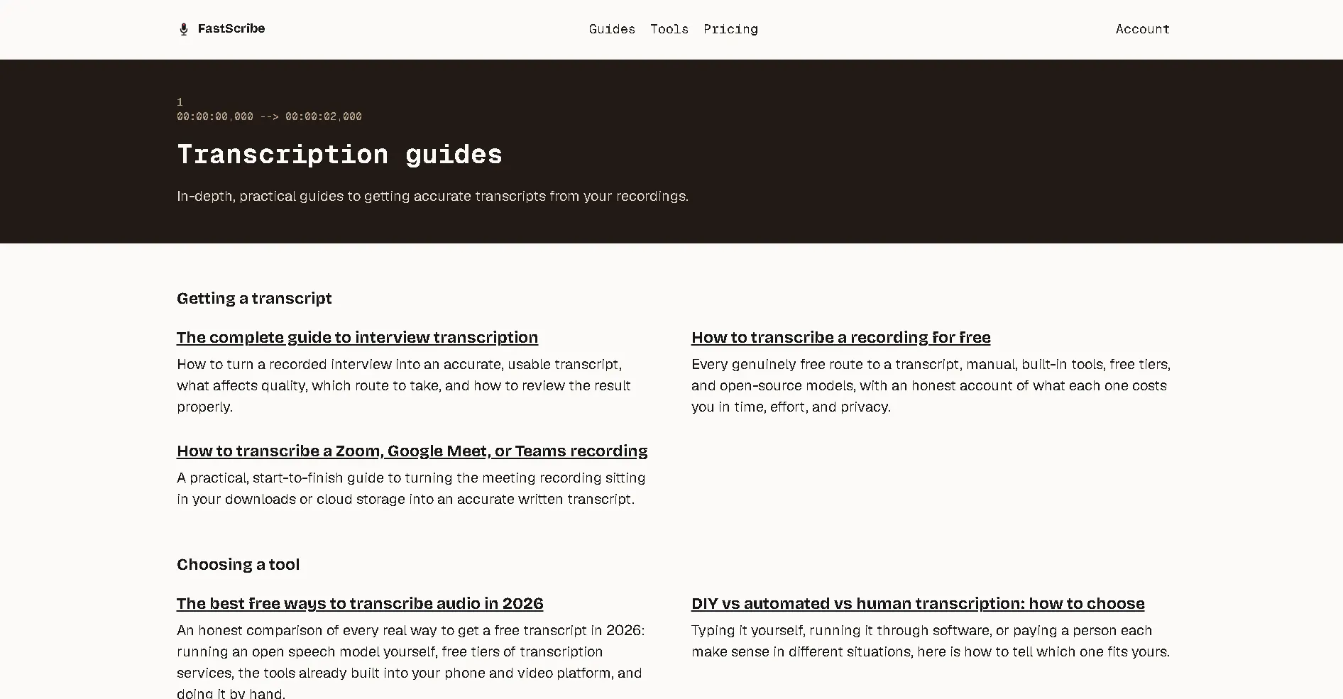 FastScribe gallery image