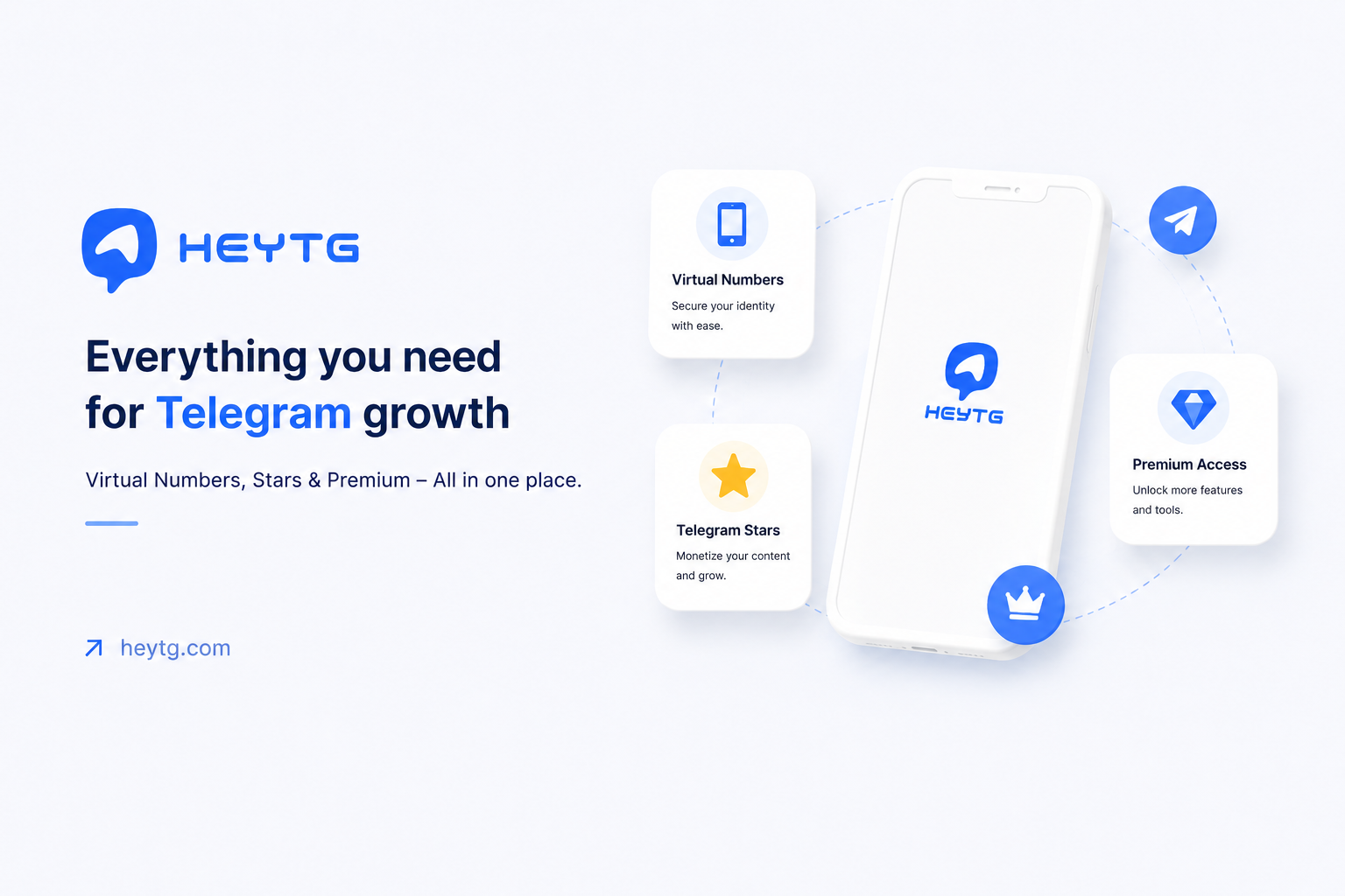 HeyTG | Telegram services gallery image