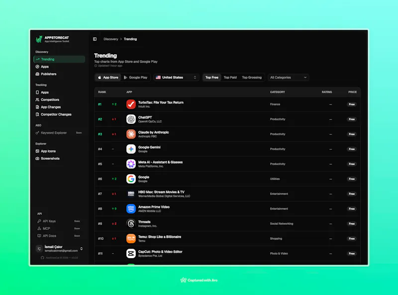 AppMatrixly screenshot 1