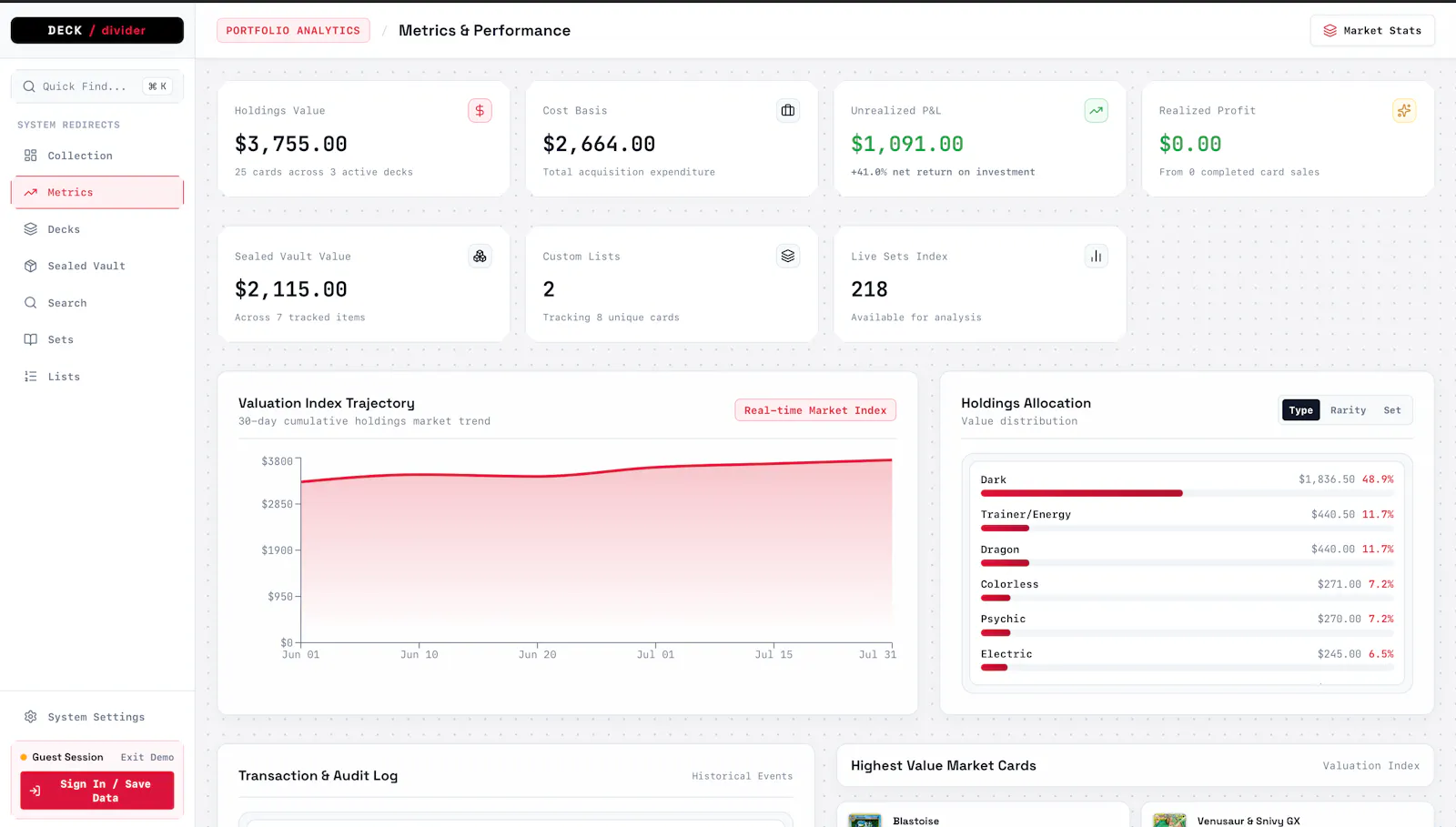 DECK / divider screenshot 3