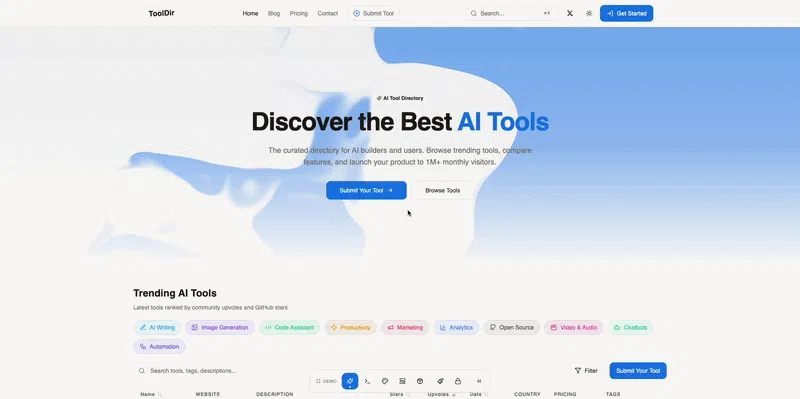 ToolDir screenshot 2
