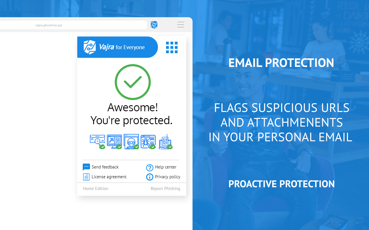 Vajra Safe Browsing gallery image