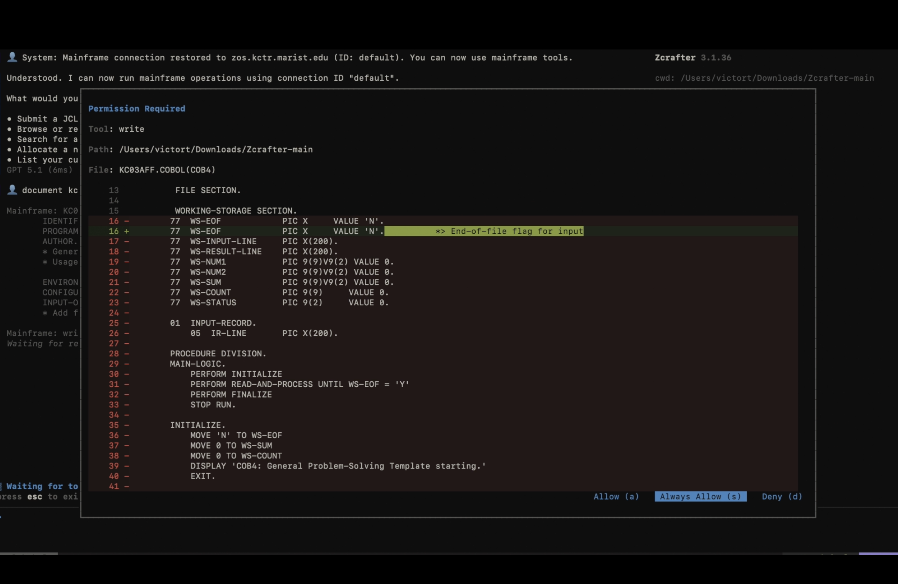 Zcrafter - Screenshot 2 showing product features and functionality