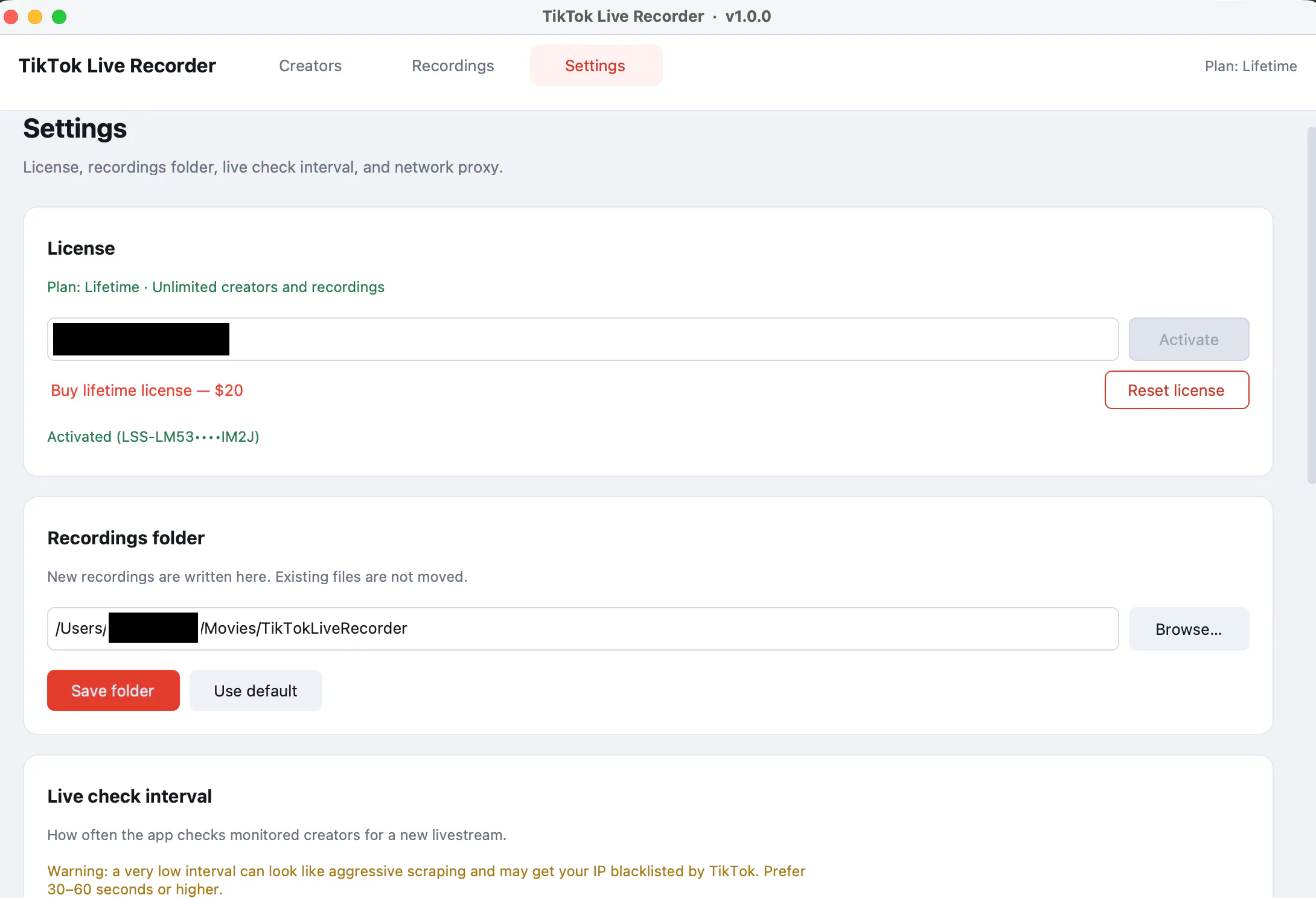 TikTok Live Recorder gallery image