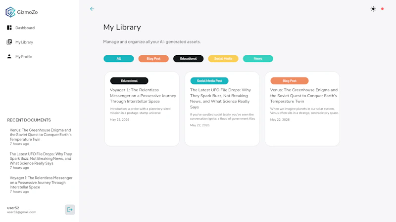 GizmoZo screenshot 6