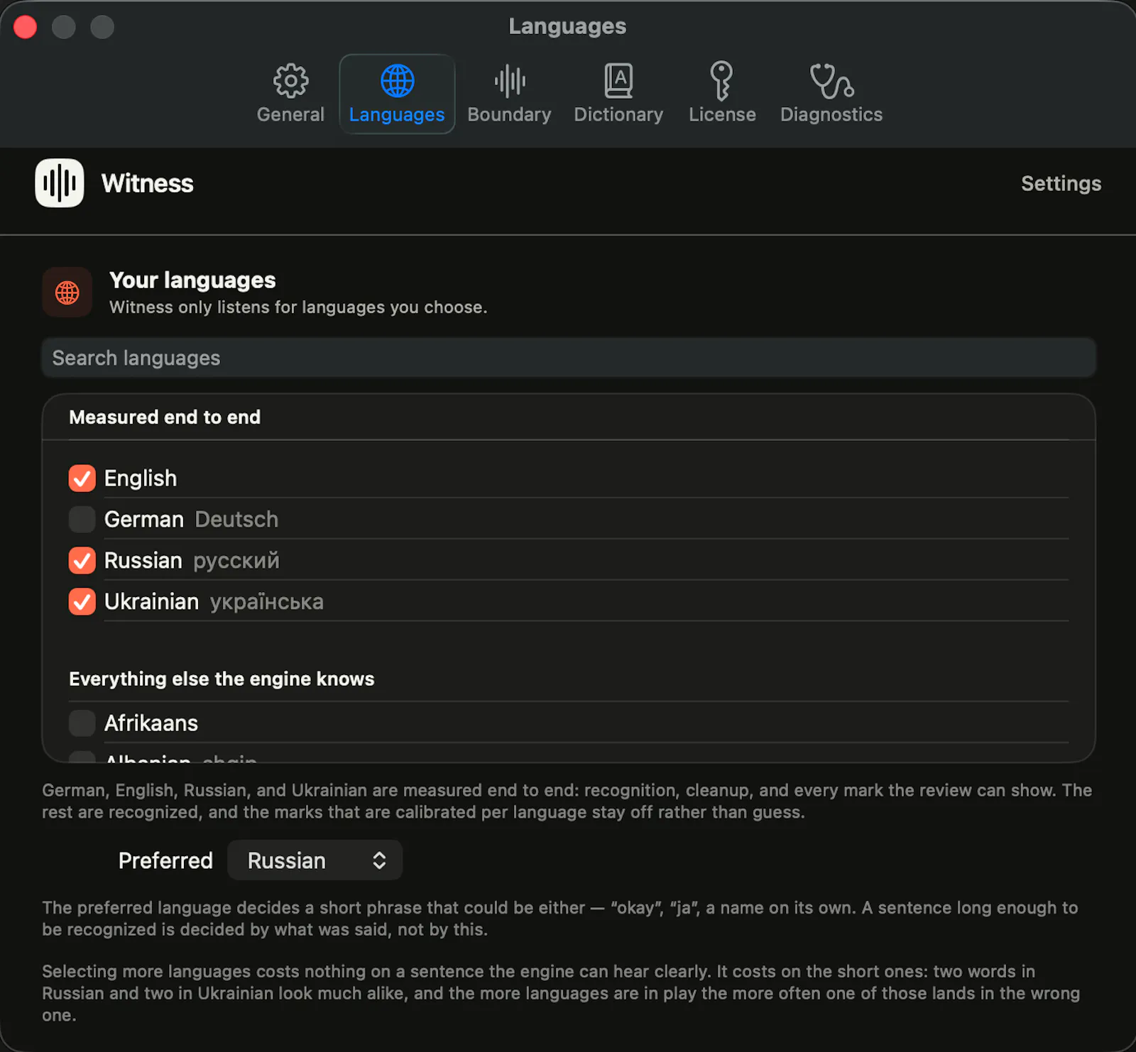 Witness for Mac screenshot 6