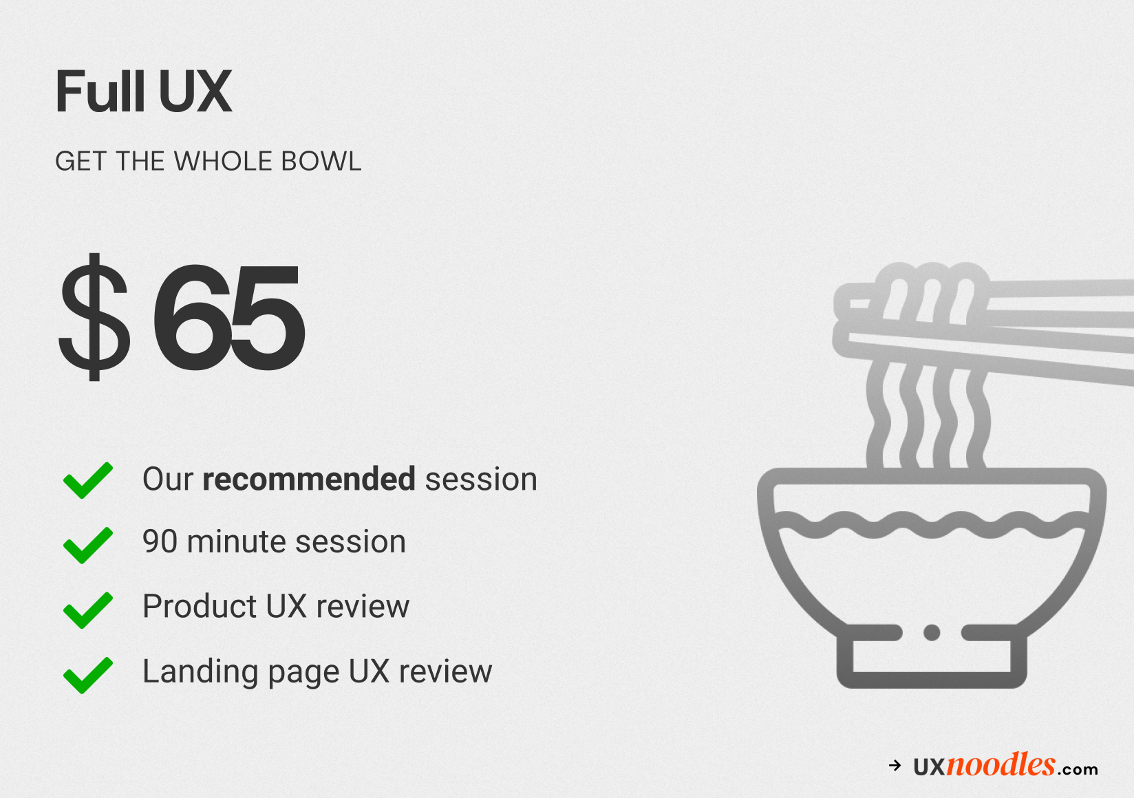 UXnoodles gallery image