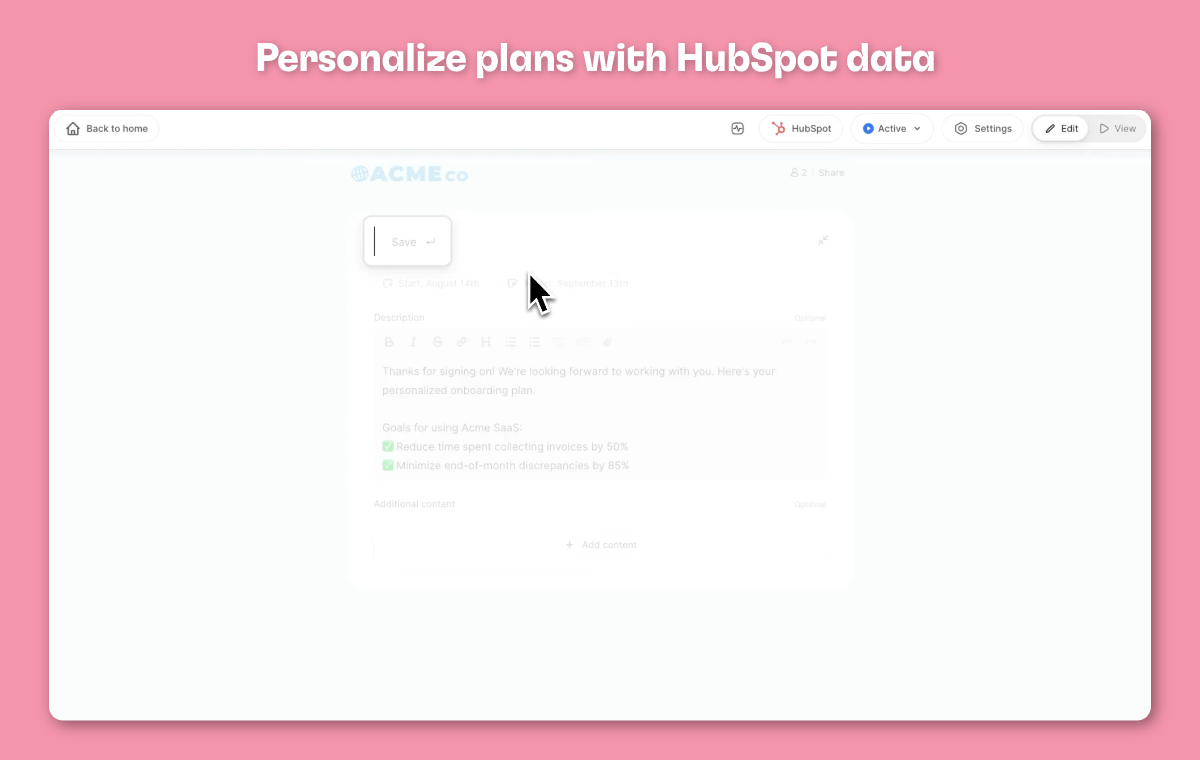 Flèches pour hubspot media 7