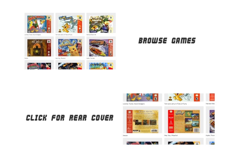 The videogame finder gallery image