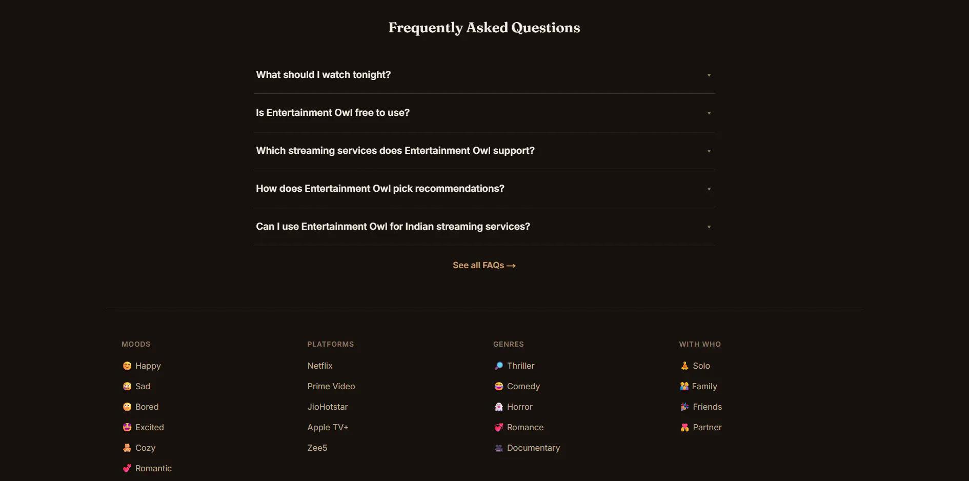 Entertainment Owl gallery image
