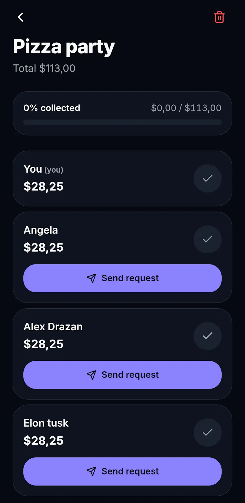 SplitEasy — Split bills in seconds screenshot 5