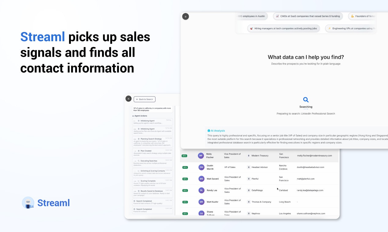 Streaml.app gallery image