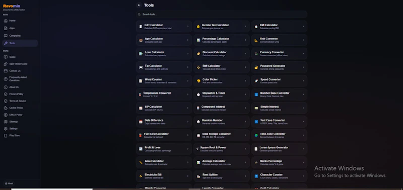 Ravomix screenshot 3