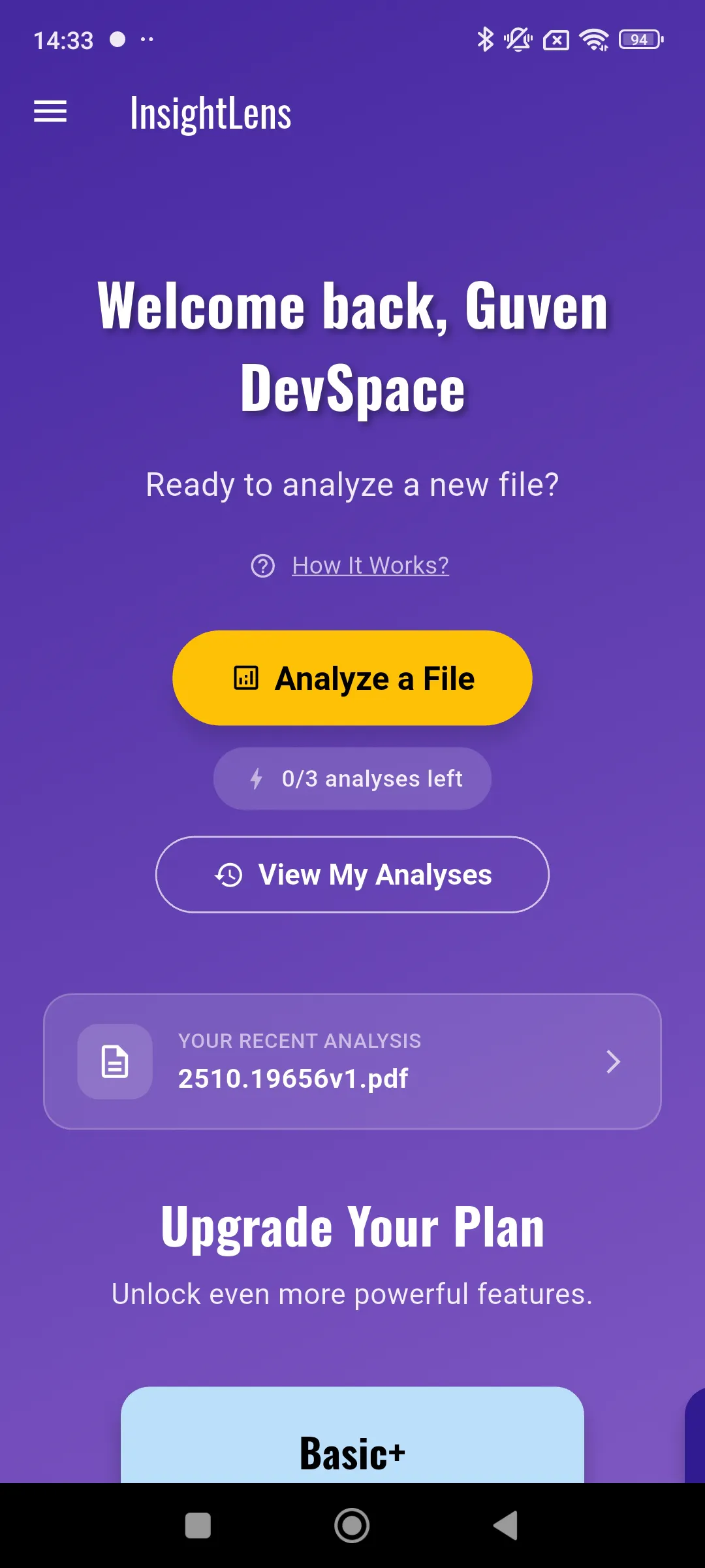 InsightLens: AI Doc Analysis gallery image