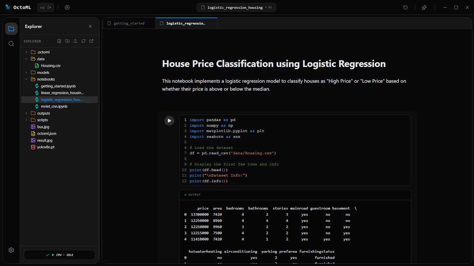OctoML screenshot 5