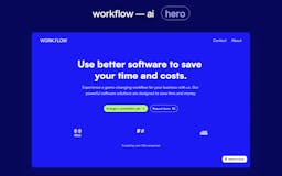 Workflow ― Framer Agency Template media 2