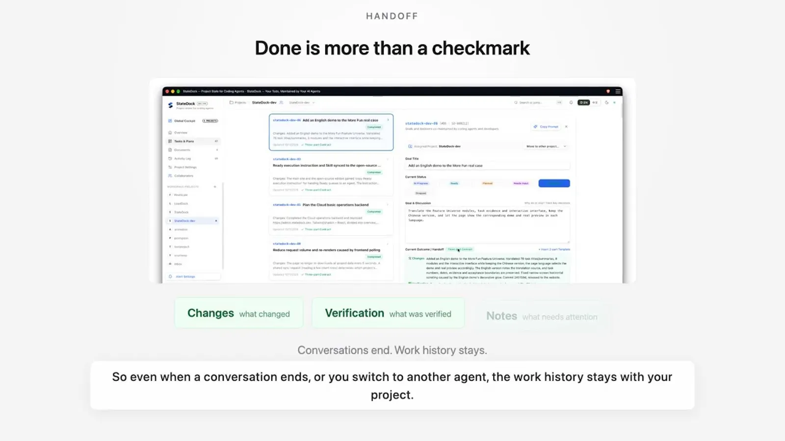 StateDock screenshot 1 (video preview)