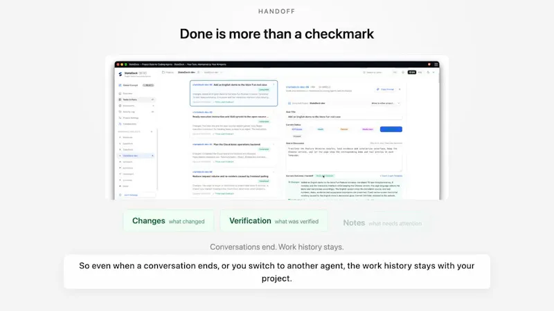 StateDock screenshot 1 (video preview)