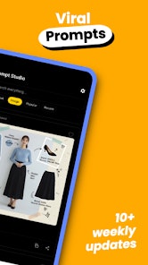 Mídia 2 de Estúdio de prompt de IA - AI Prompt Studio é o seu melhor companheiro de prompt móvel.