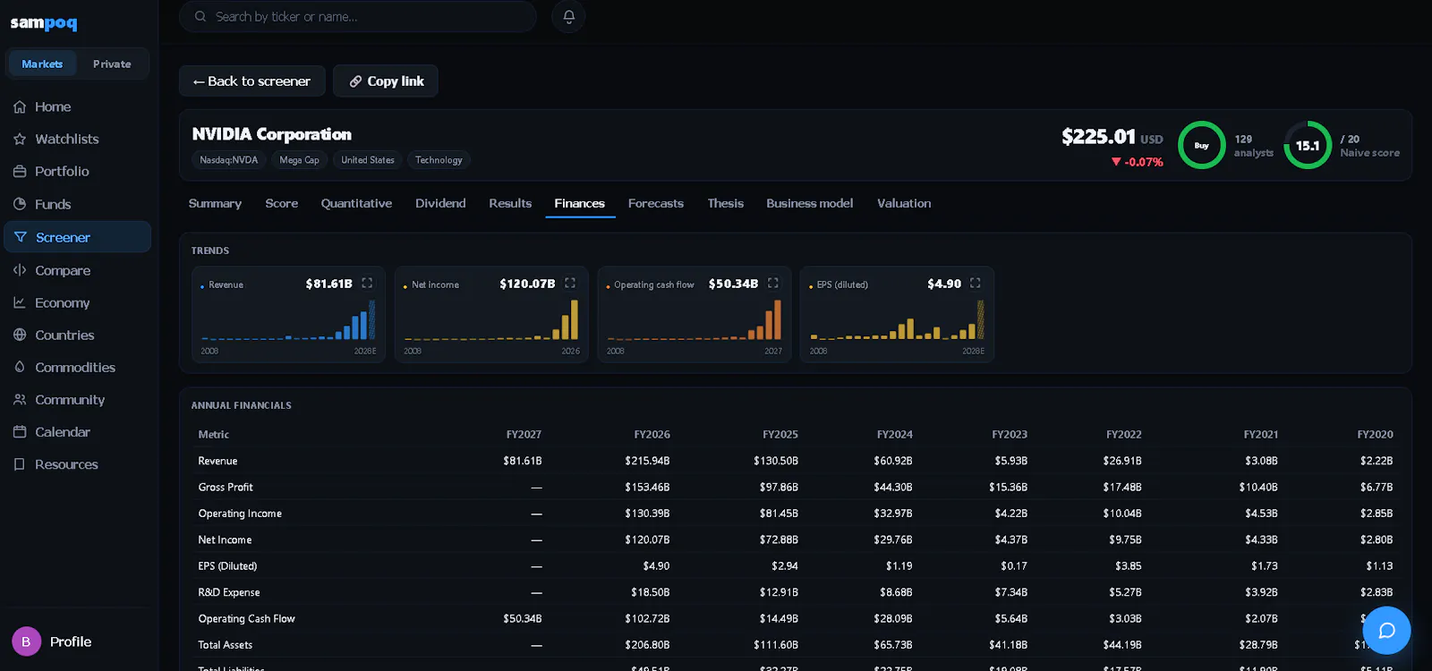 SAMPOQ screenshot 3