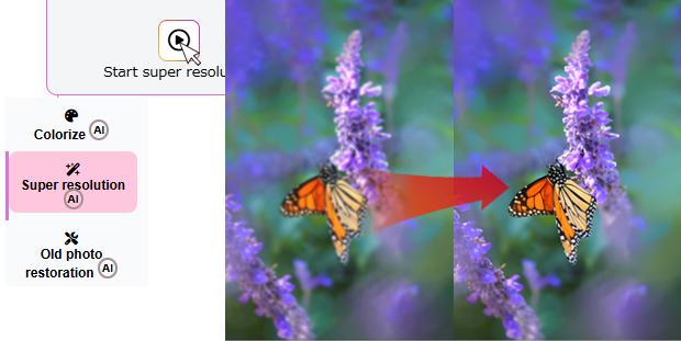 AI Image editor gallery image