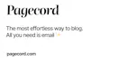 Pagecord