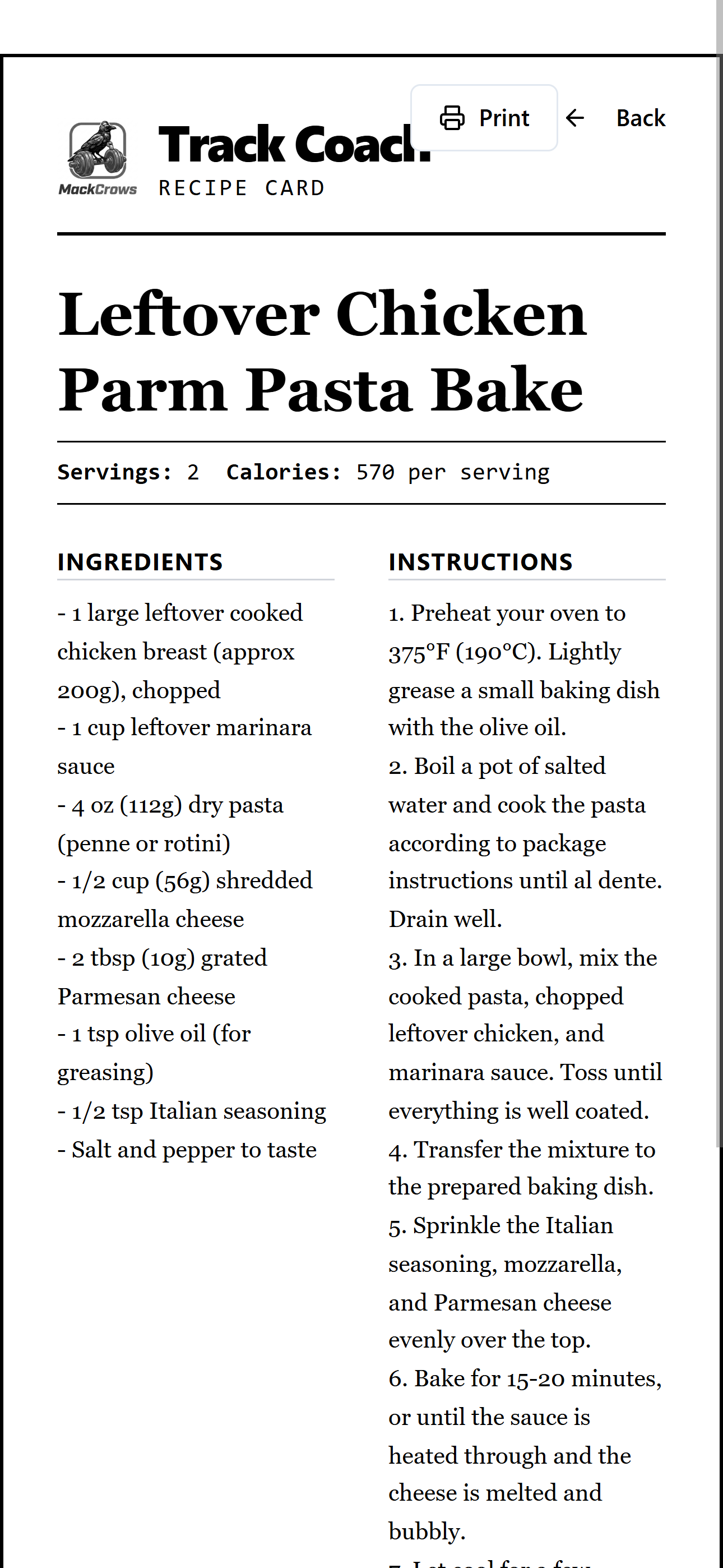 MackCrows Track Coach gallery image