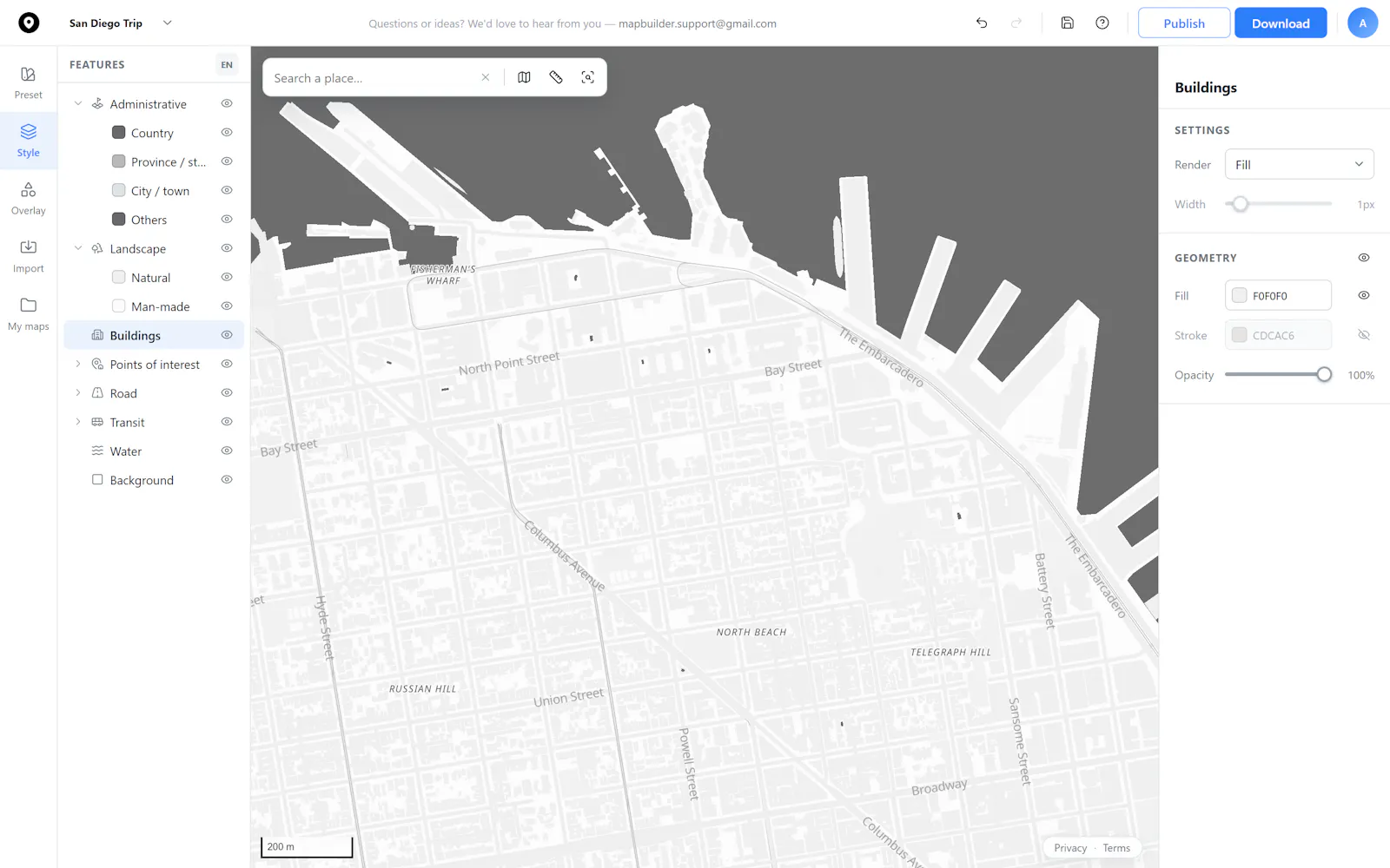 Map builder screenshot 2