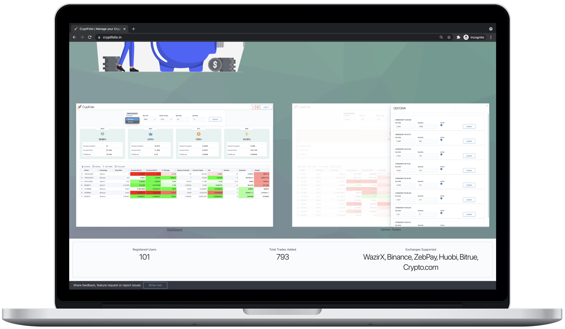 CryptFolio gallery image