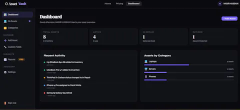 AssetVault — IT Inventory Management gallery image