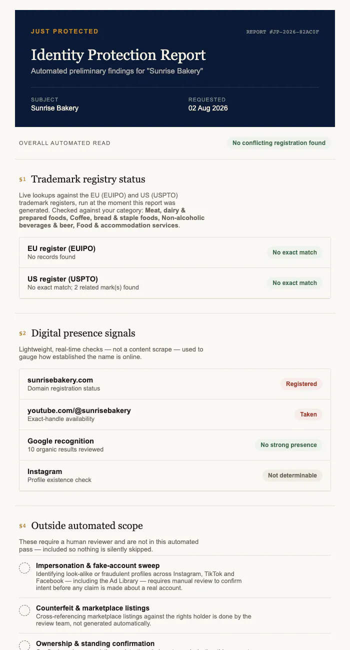 Just Protected gallery image