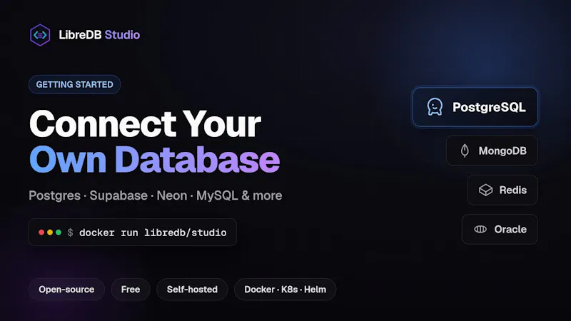 LibreDB Studio screenshot 1 (video preview)