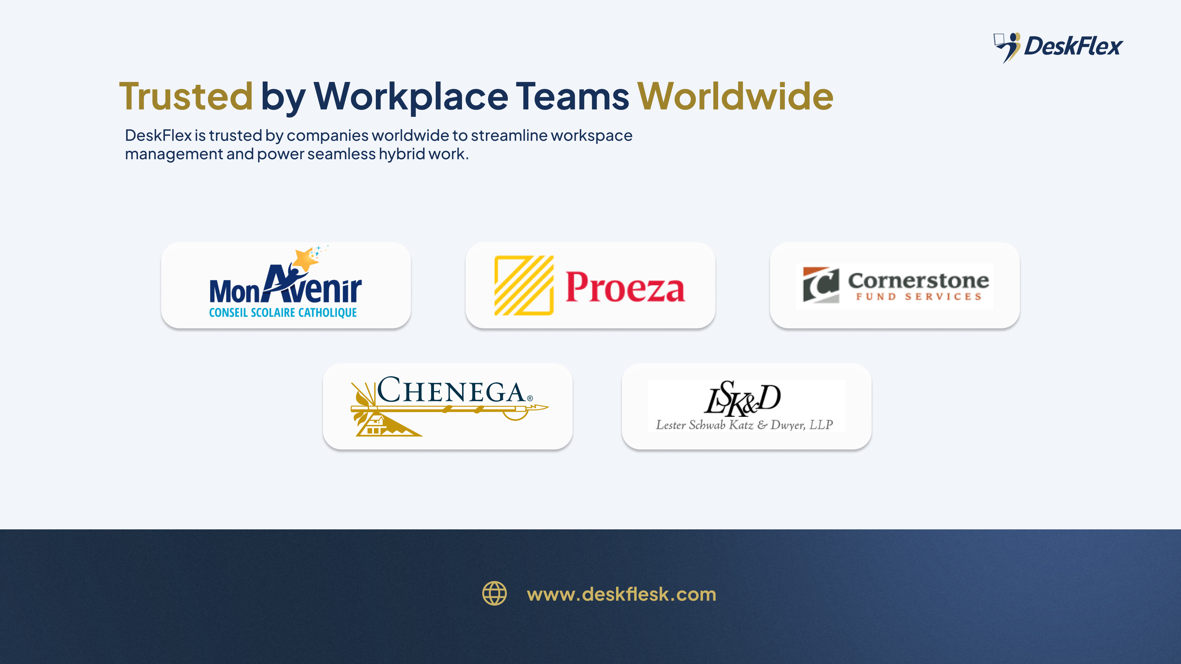 DeskFlex - Screenshot 4 showing product features and functionality