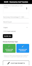 SAAR - Summarize And Translate gallery image