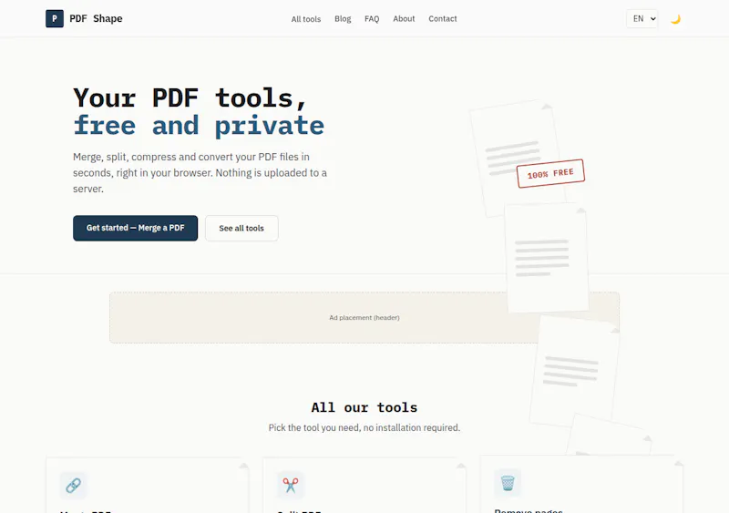 PDF Shape screenshot 2