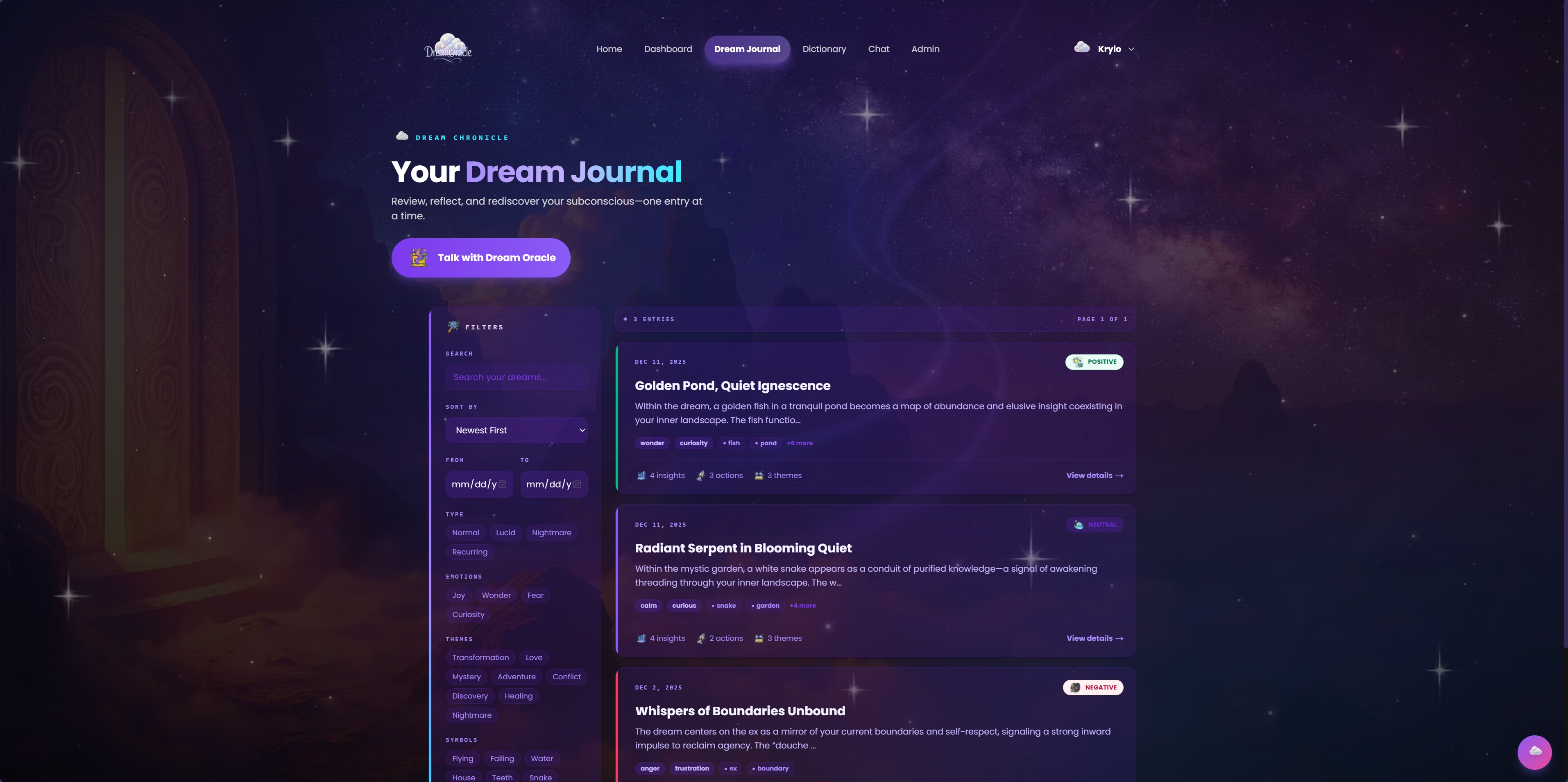 Dream Oracle AI screenshot 2 Dream Oracle AI screenshot 2