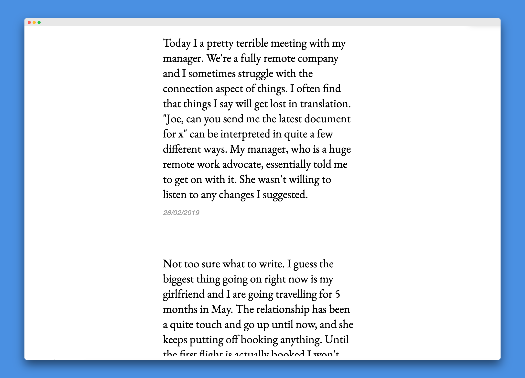 Sincere gallery image