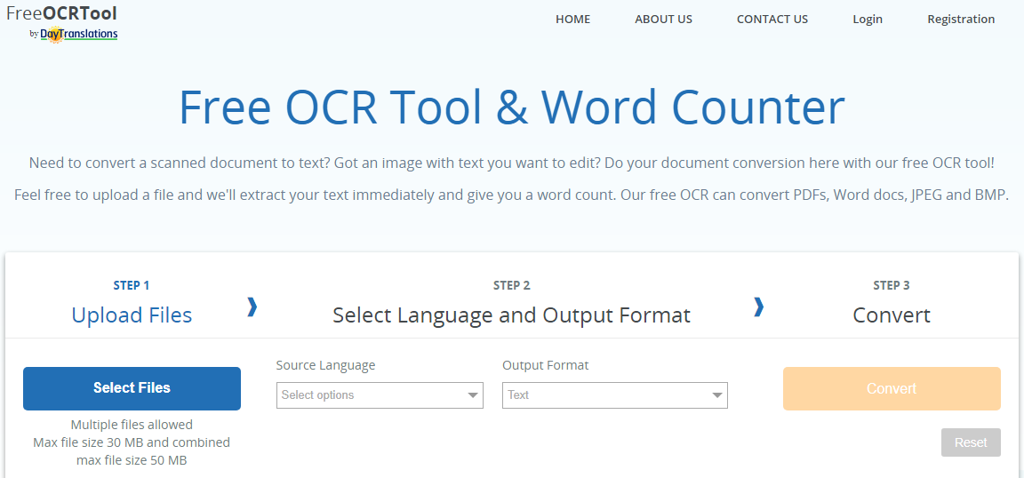 Free OCR Tool