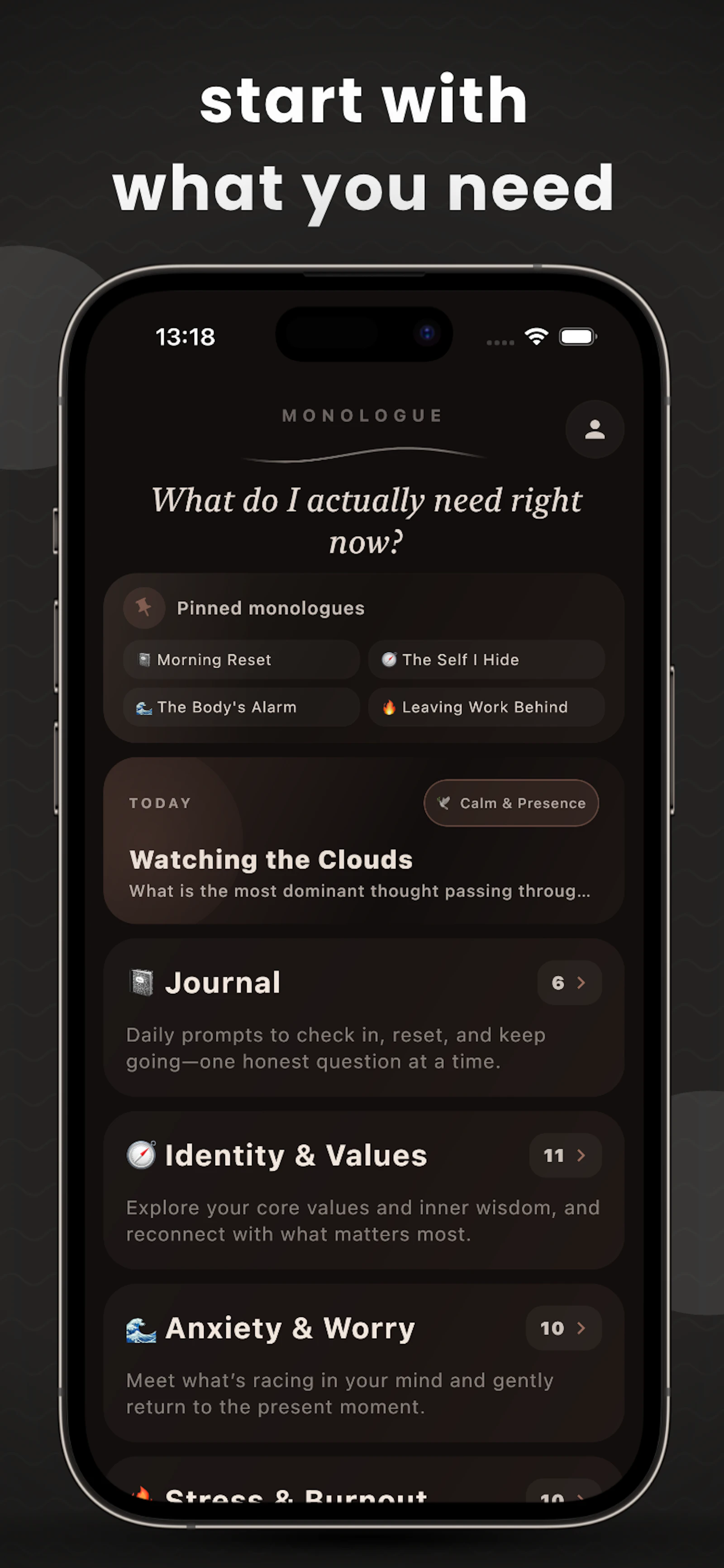 Monologue: Speak & Reflect screenshot 2