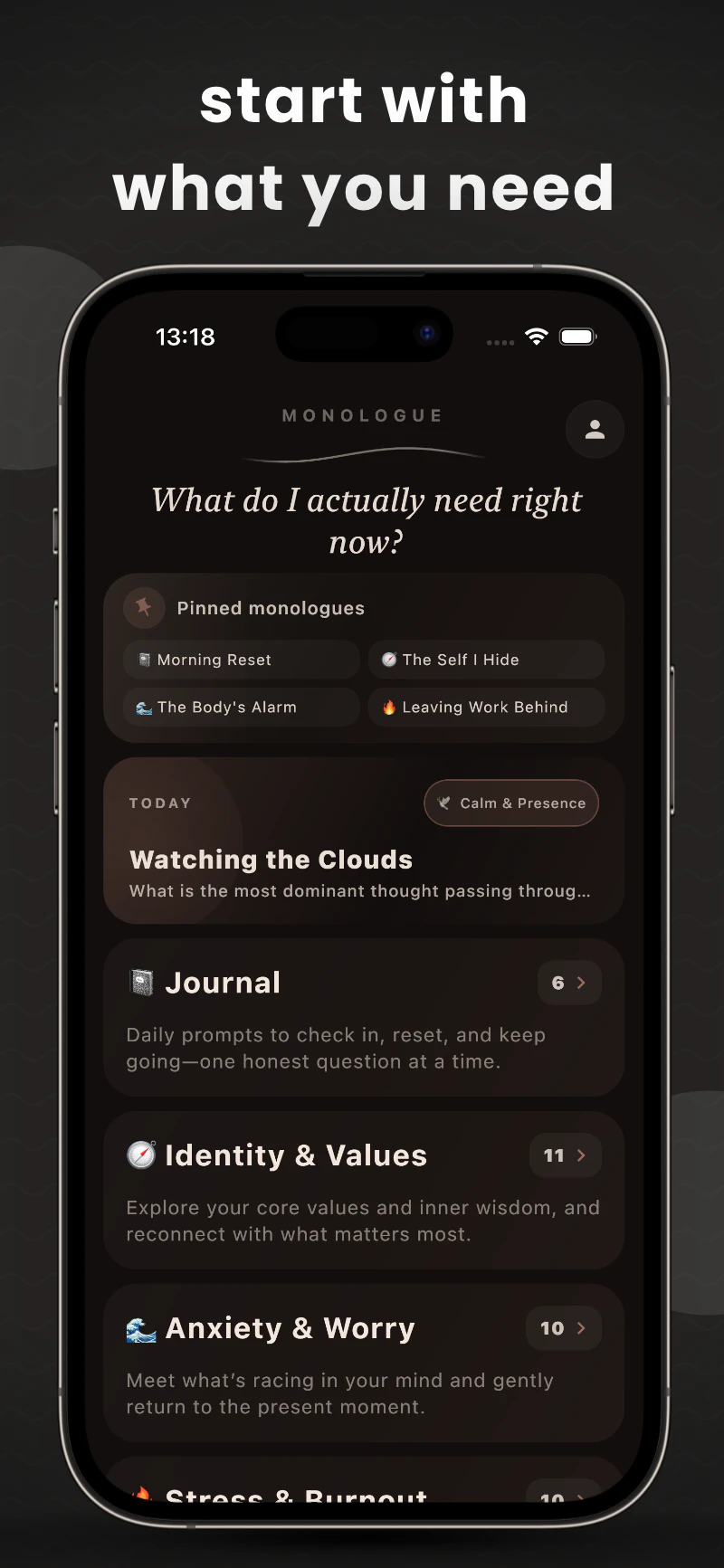 Monologue: Speak & Reflect screenshot 2