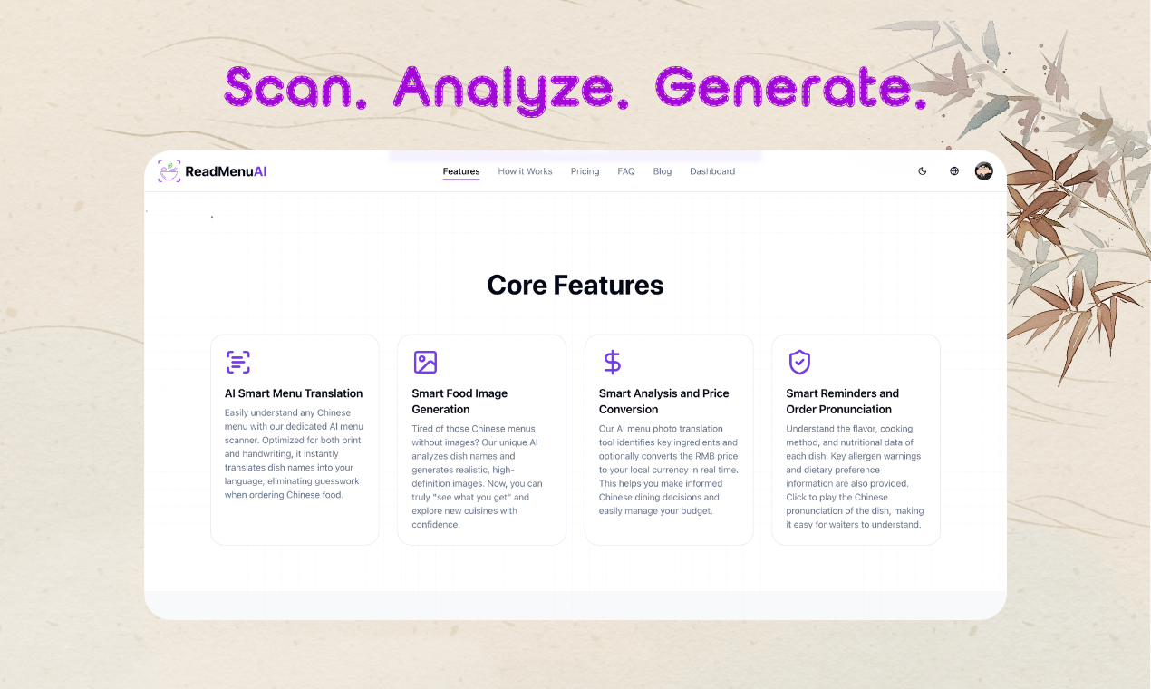 ReadMenuAi gallery image