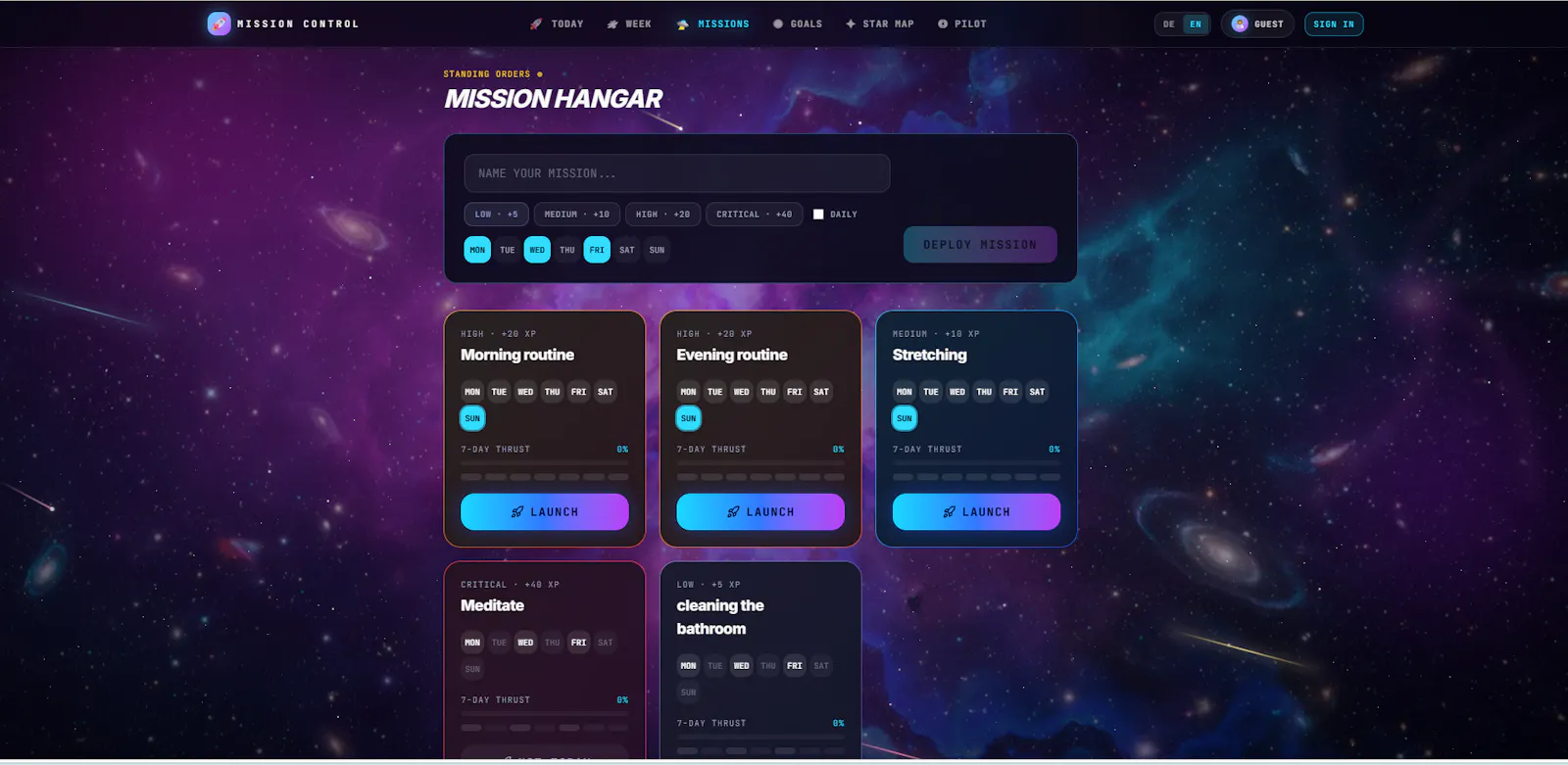 Mission Control — Daily Quest screenshot 3