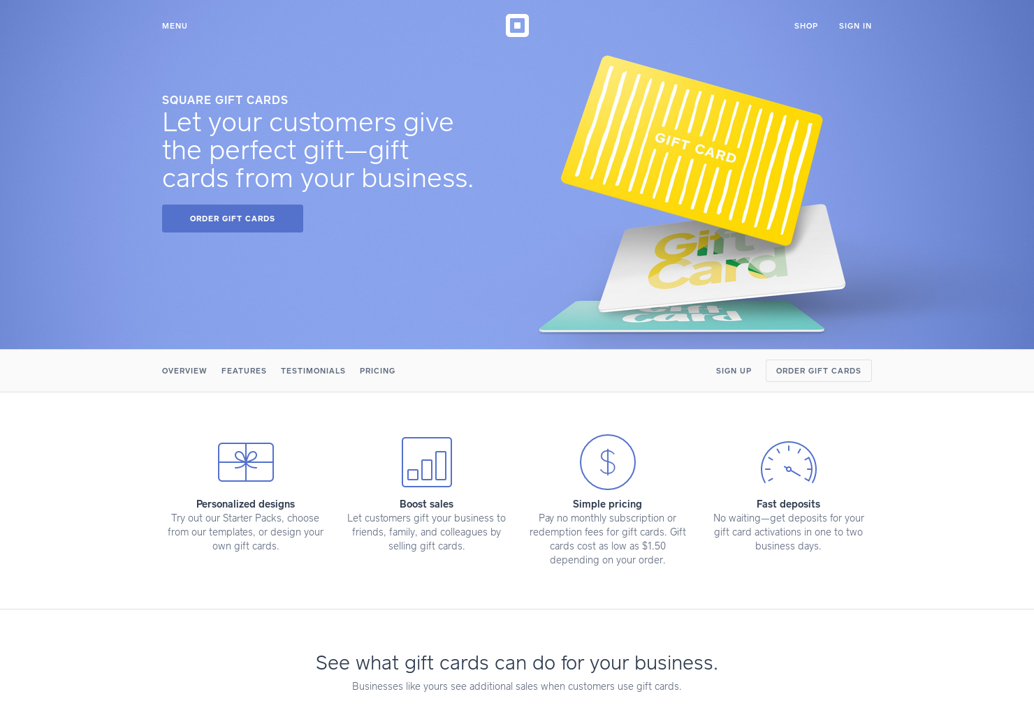Square Gift Cards Design gift cards for your business Product Hunt